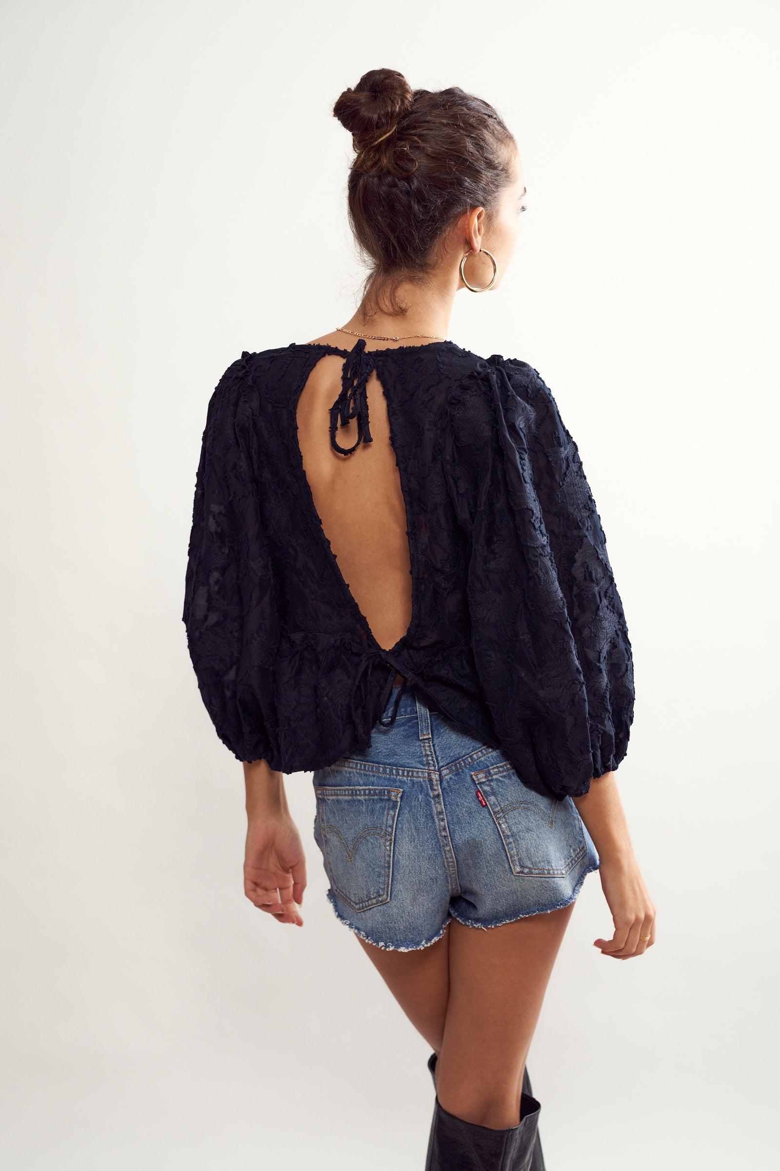Free People - Calli Top in Black