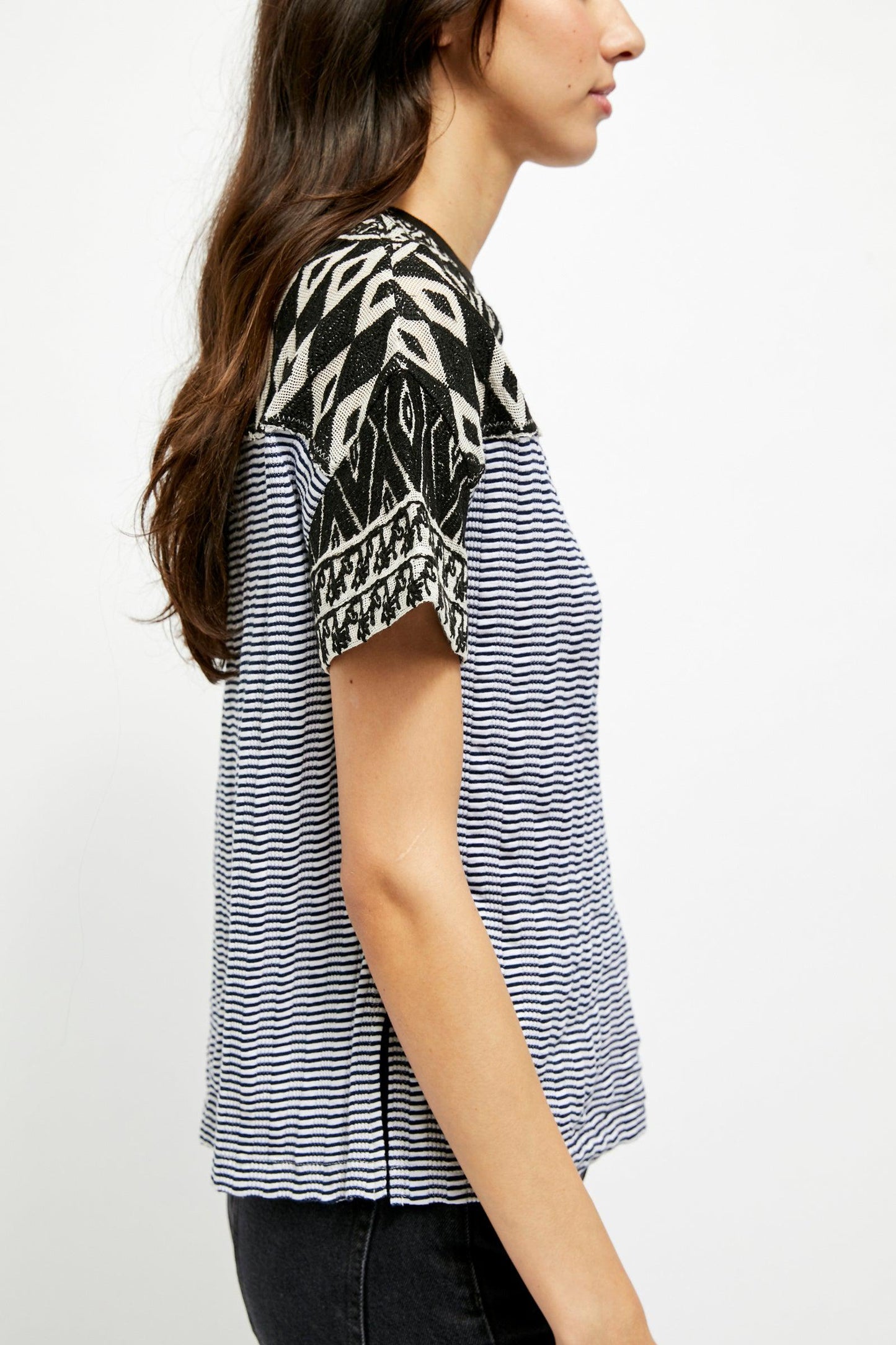 Free People Geo Tee