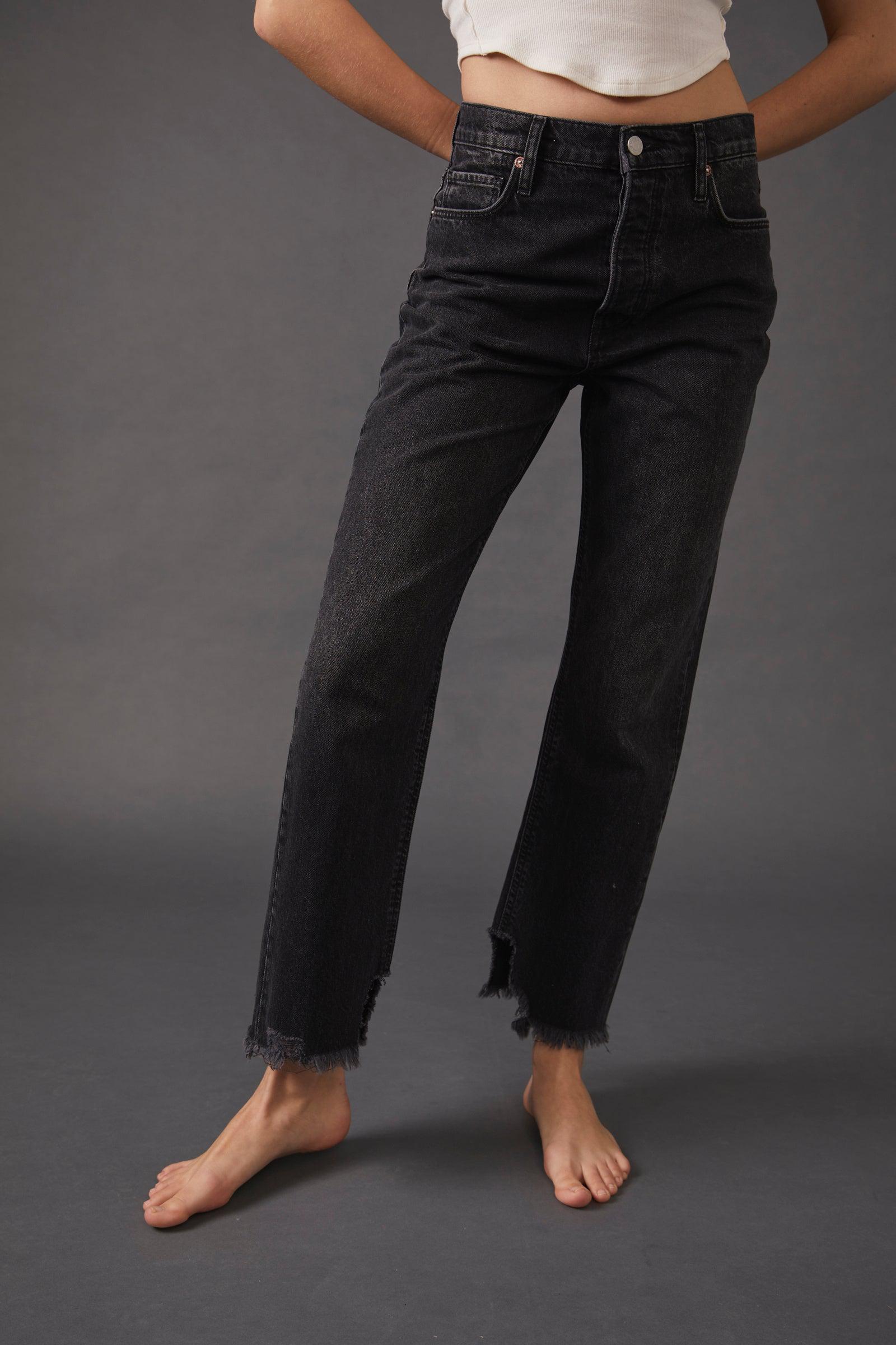 Free People - Tapered Baggy Boyfriend Jeans / In Panther