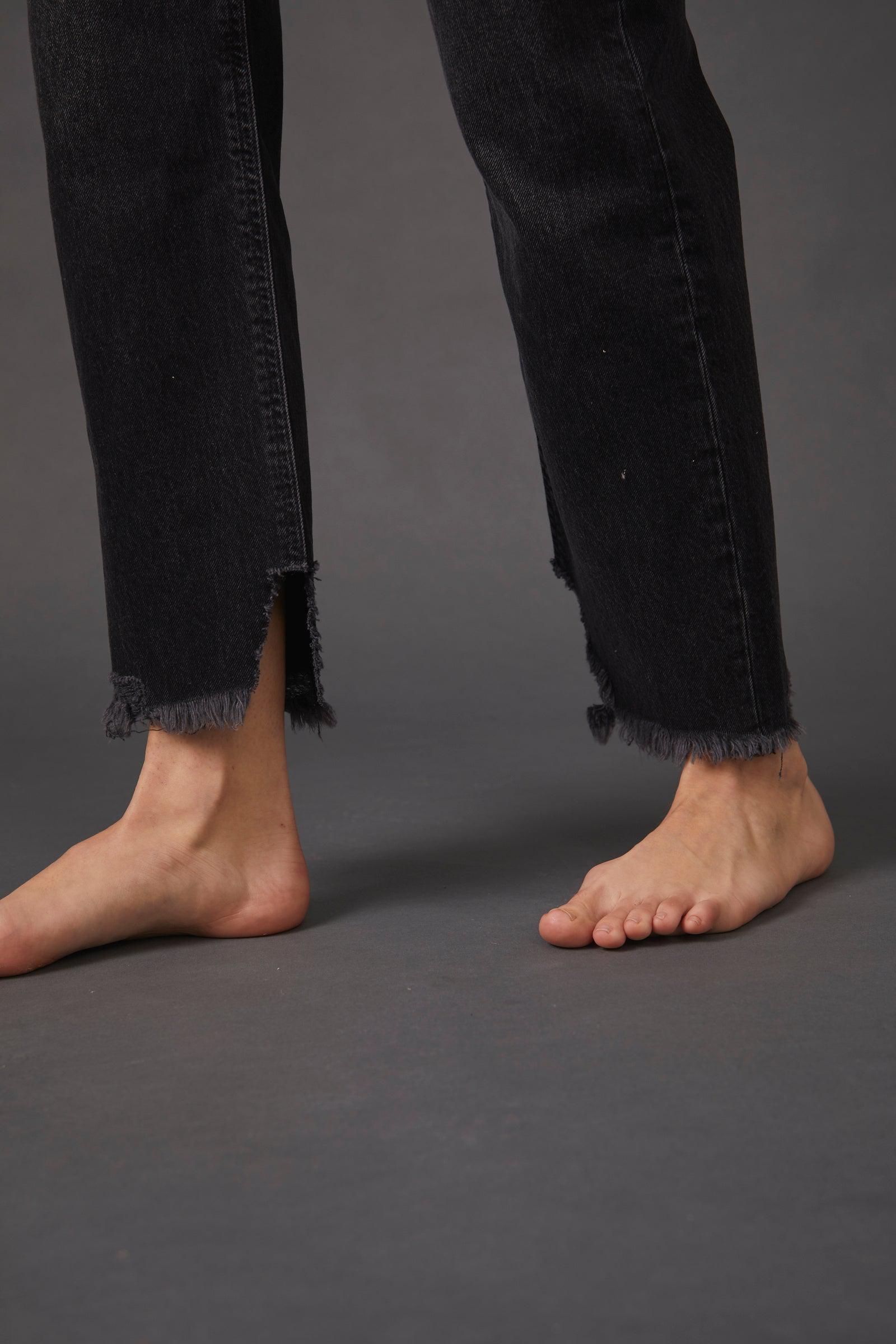 Free People - Tapered Baggy Boyfriend Jeans / In Panther
