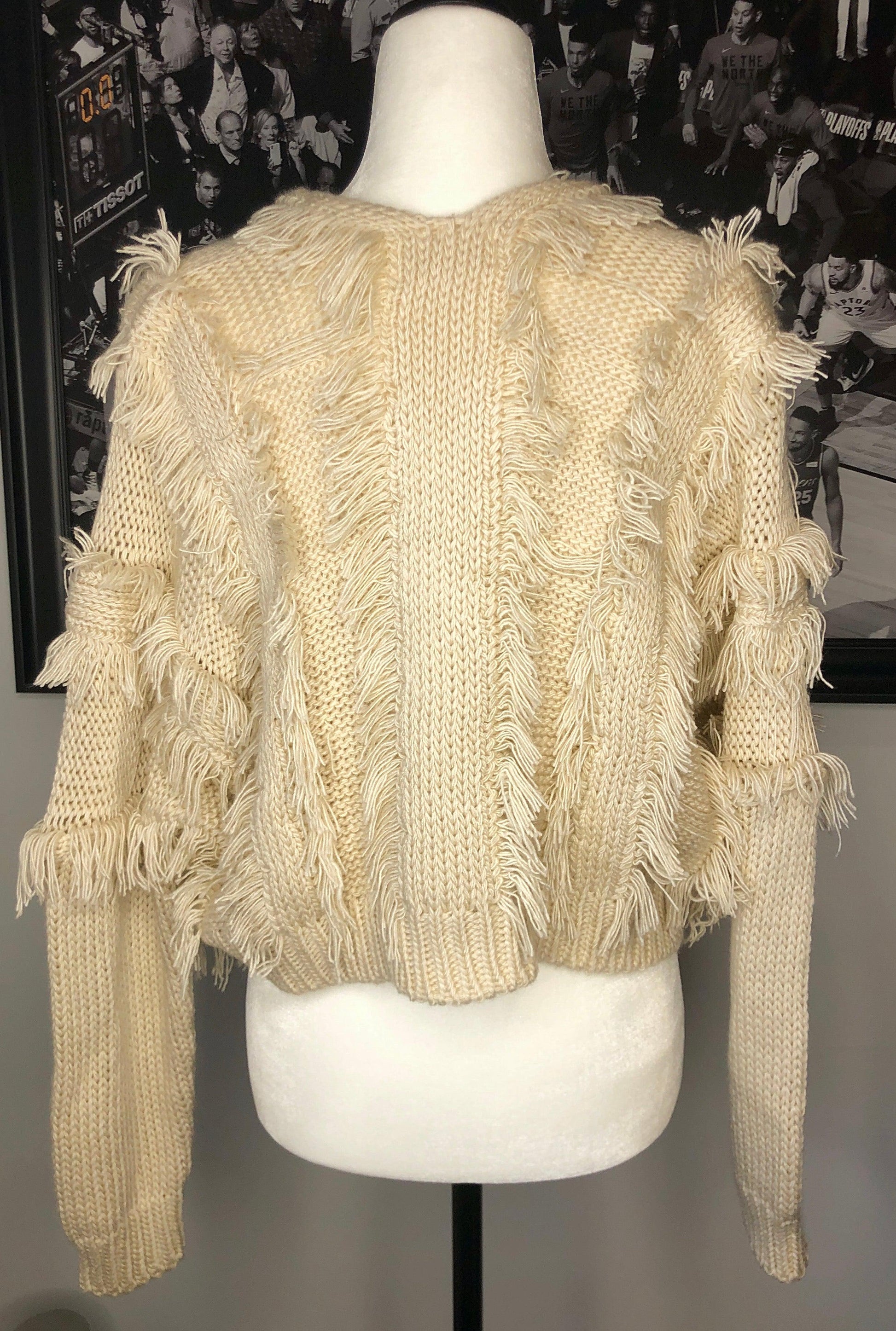 Plums Cream Sweater