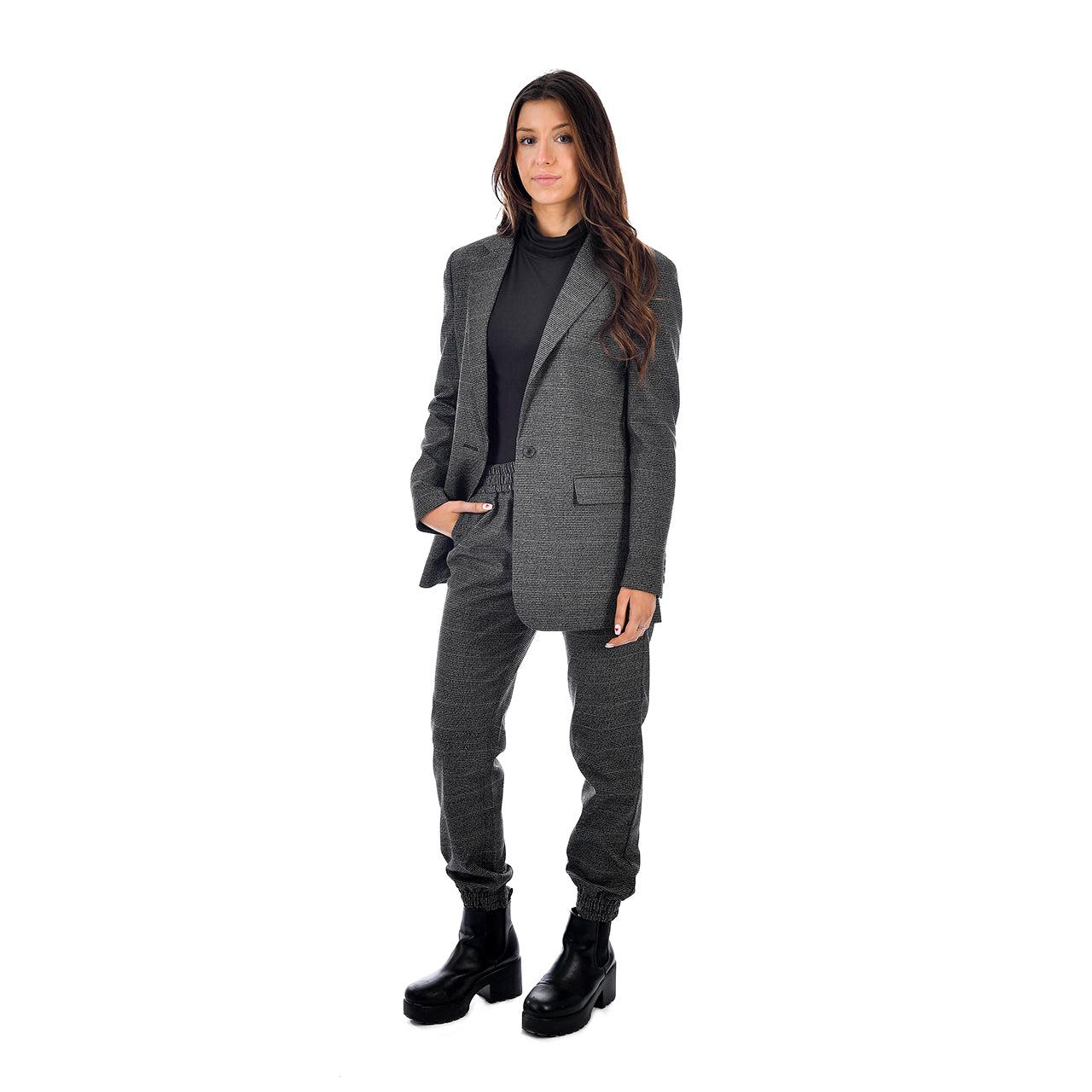 RD Style Alexis Flannel Yarn Blazer