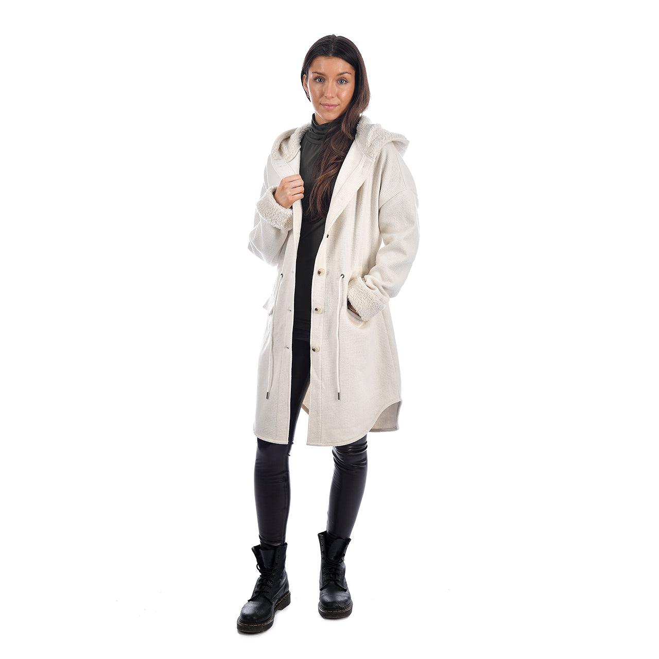 RD Style Ladies Woven Coat