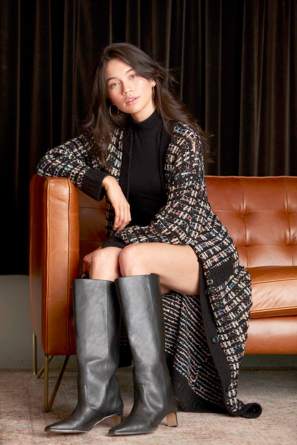 RD Style Magnolia Tweed Duster