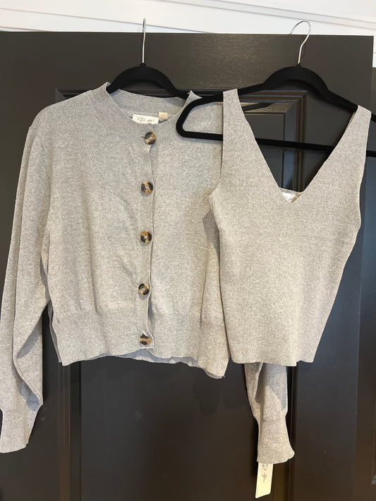 Rd Style sweater Set in grey