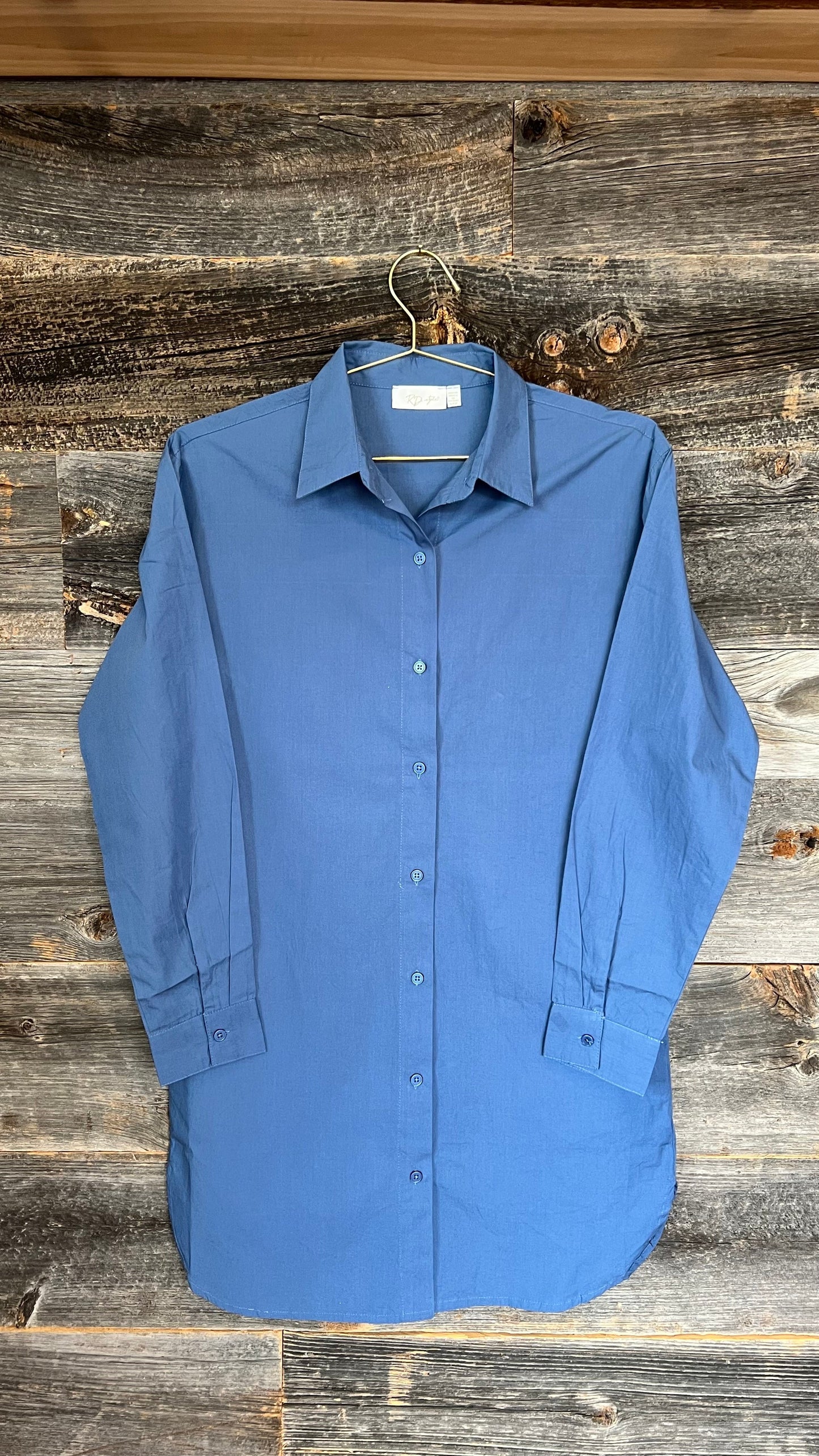 Rd style shirt Dress in Blue Fin