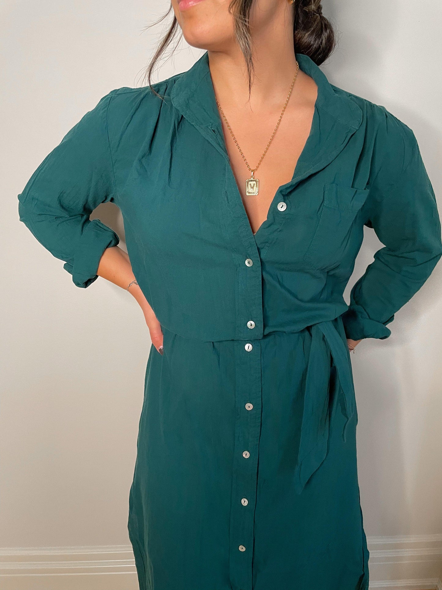 The Shirt Dress | Deep Sea - Cali Dreaming