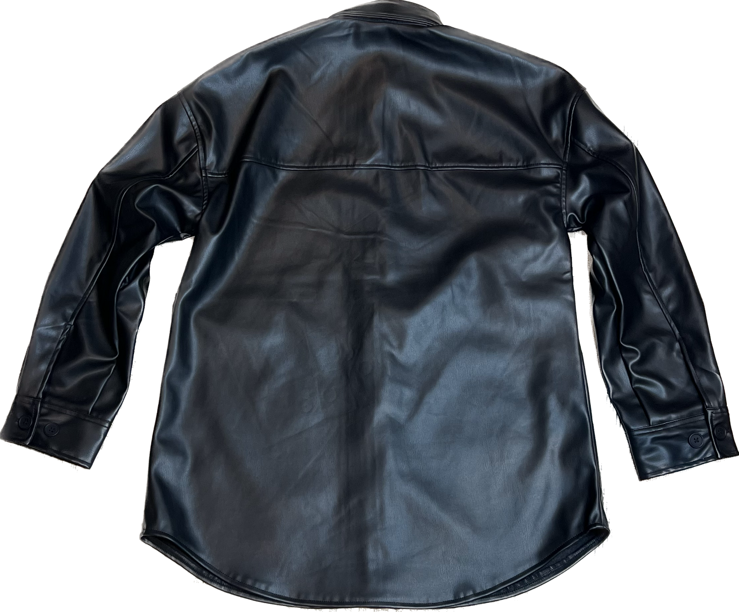 RD Style Makayla Vegan Leather Shirt