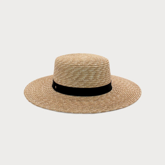 Ace of Something - Selene Wheat Straw Medium Brimmed Fedora Natural