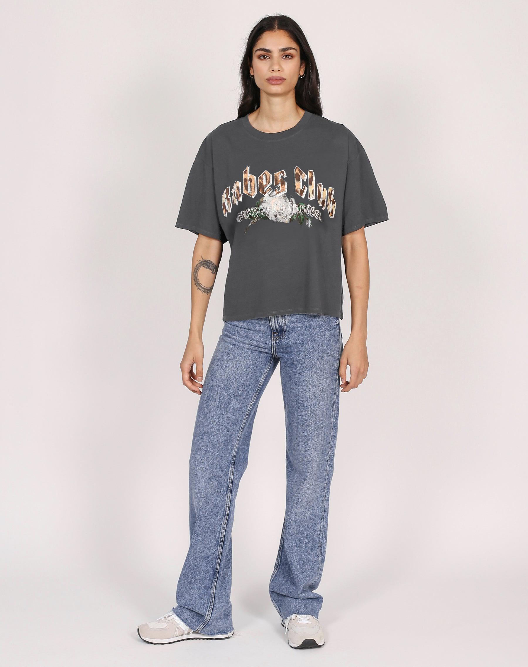 BRUNETTE The Label Boxy Tee