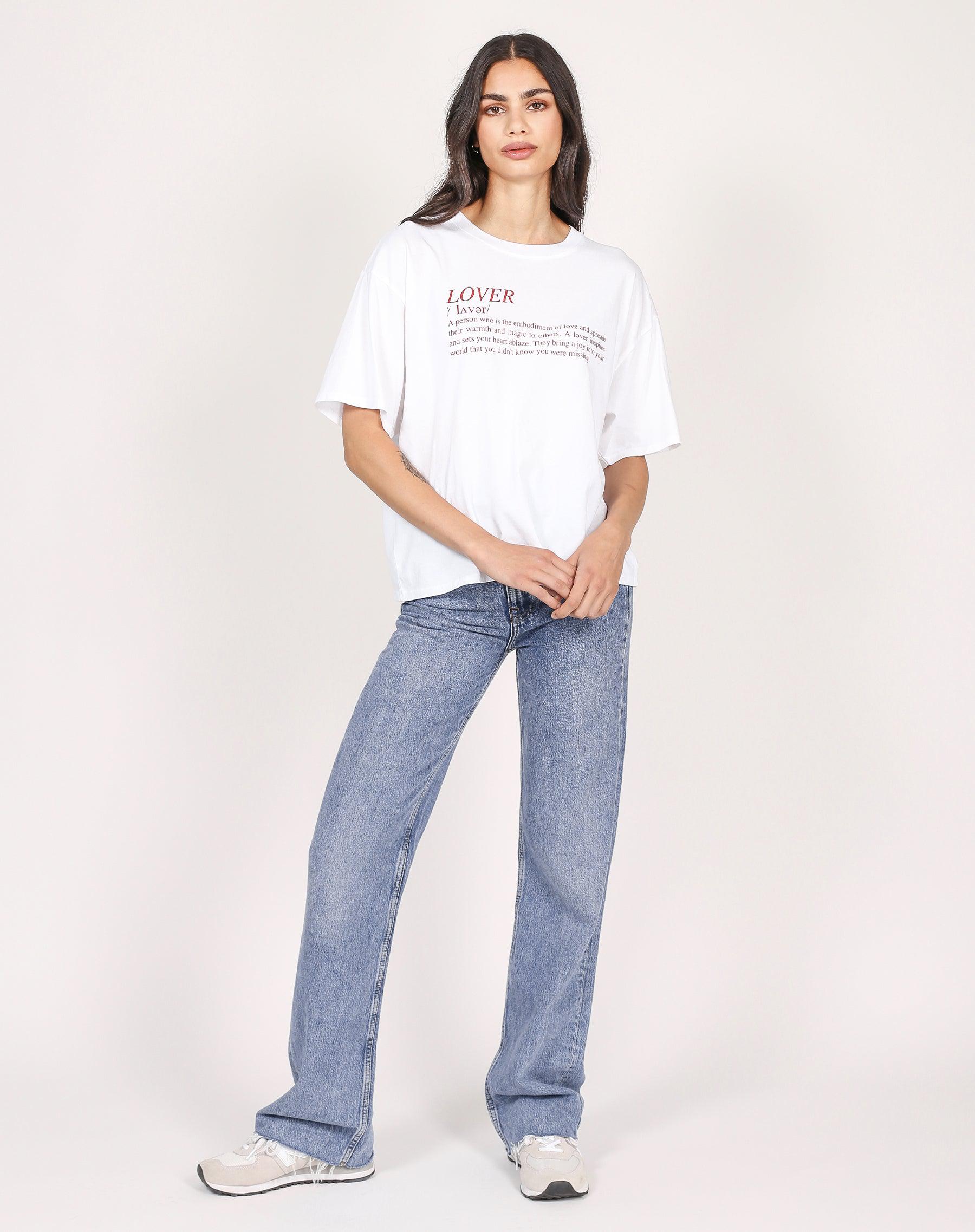 BRUNETTE The Label LOVER Boxy Tee