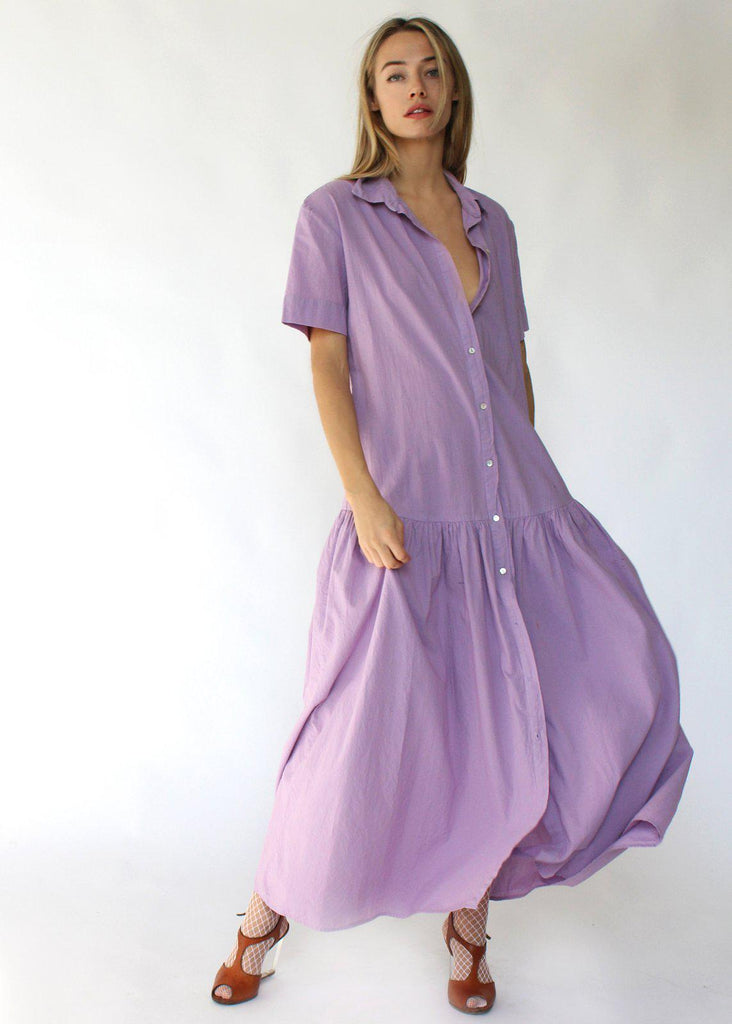 Cali Dreaming Market Dress in Lilac