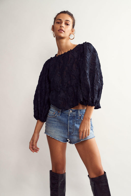 Free People - Calli Top in Black