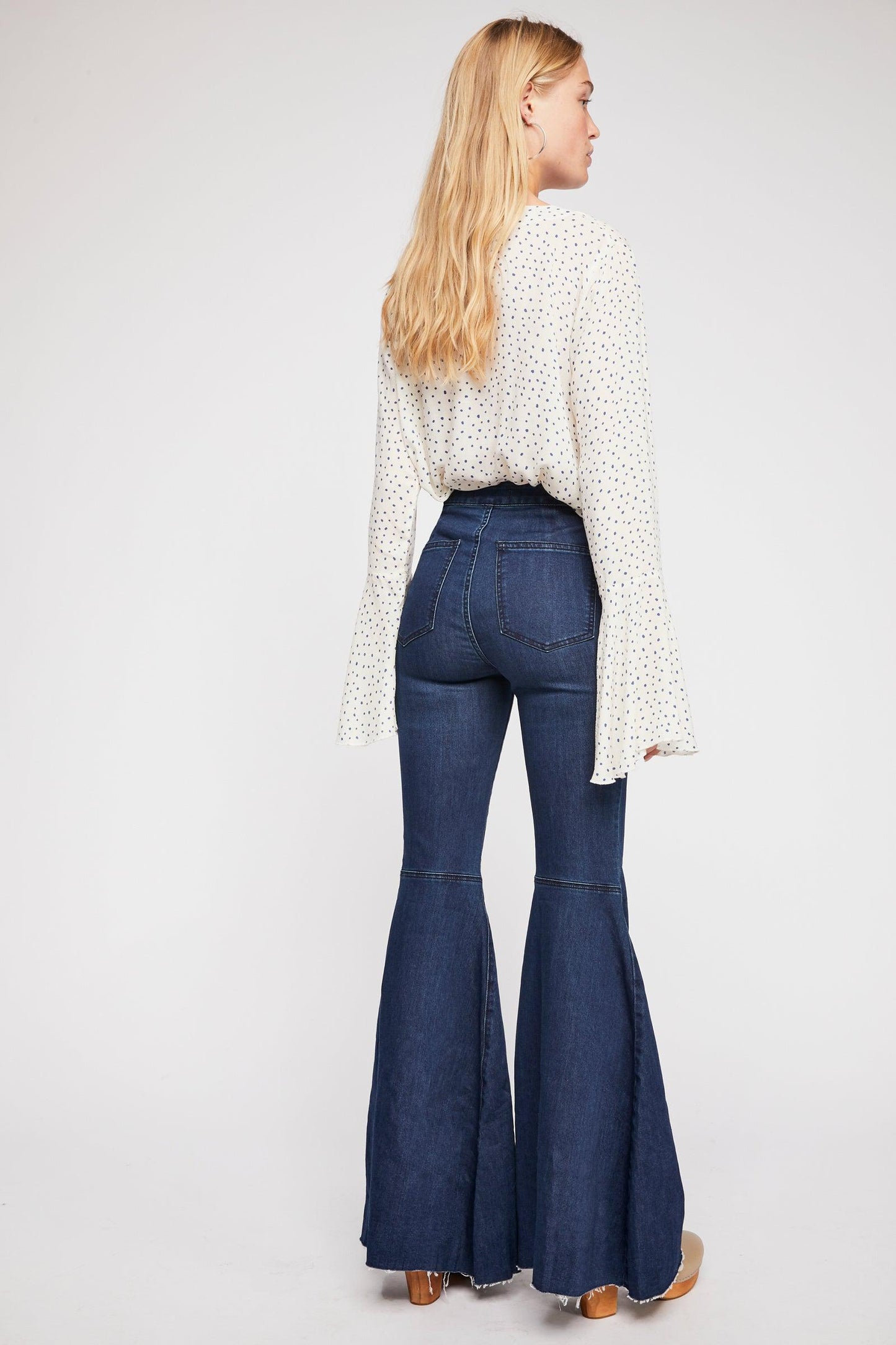 Free People Just Float On Flare Jeans