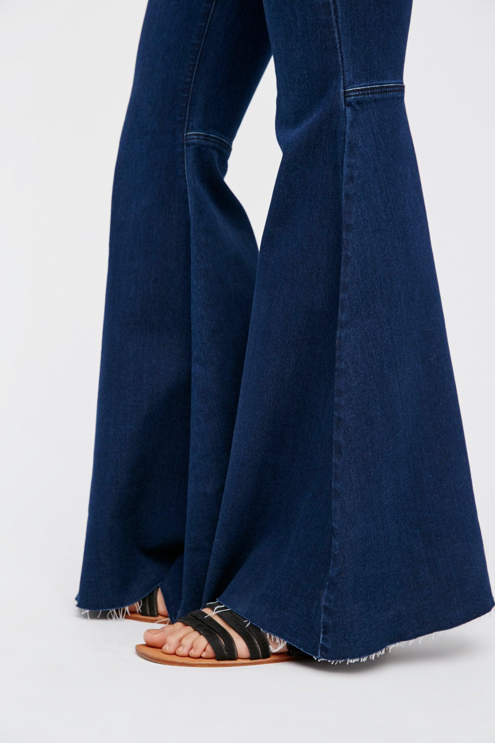 Free People Just Float On Flare Jeans