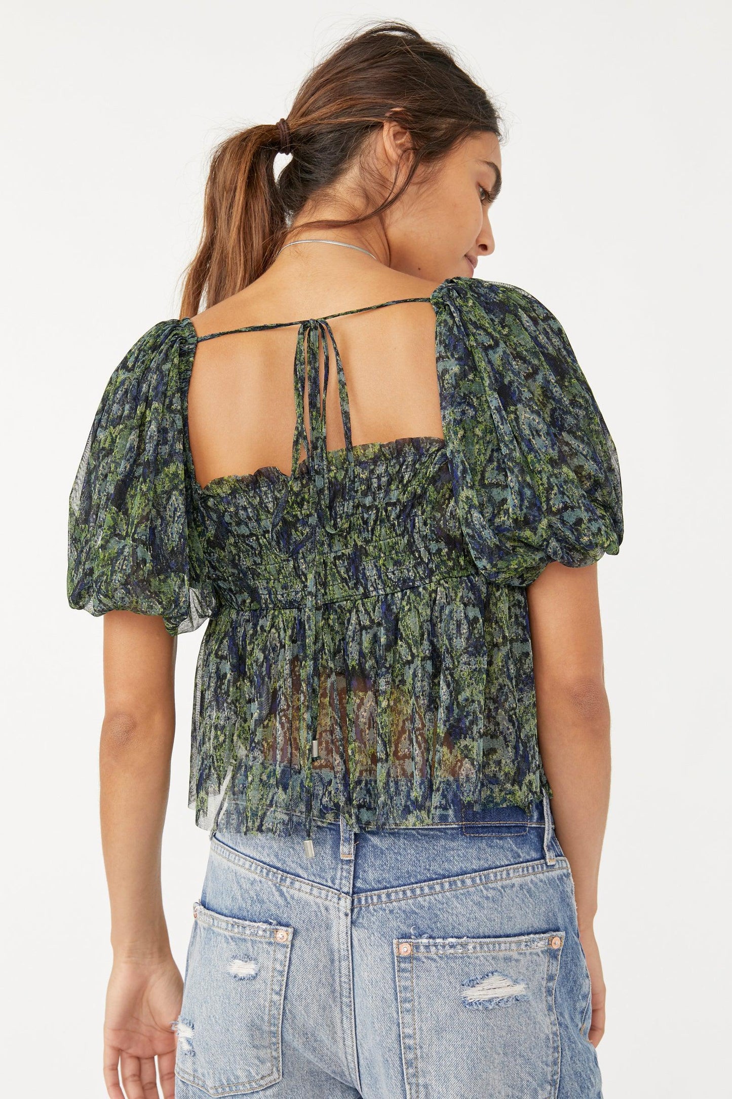 Free People - Penelope Tee In Deep Sea