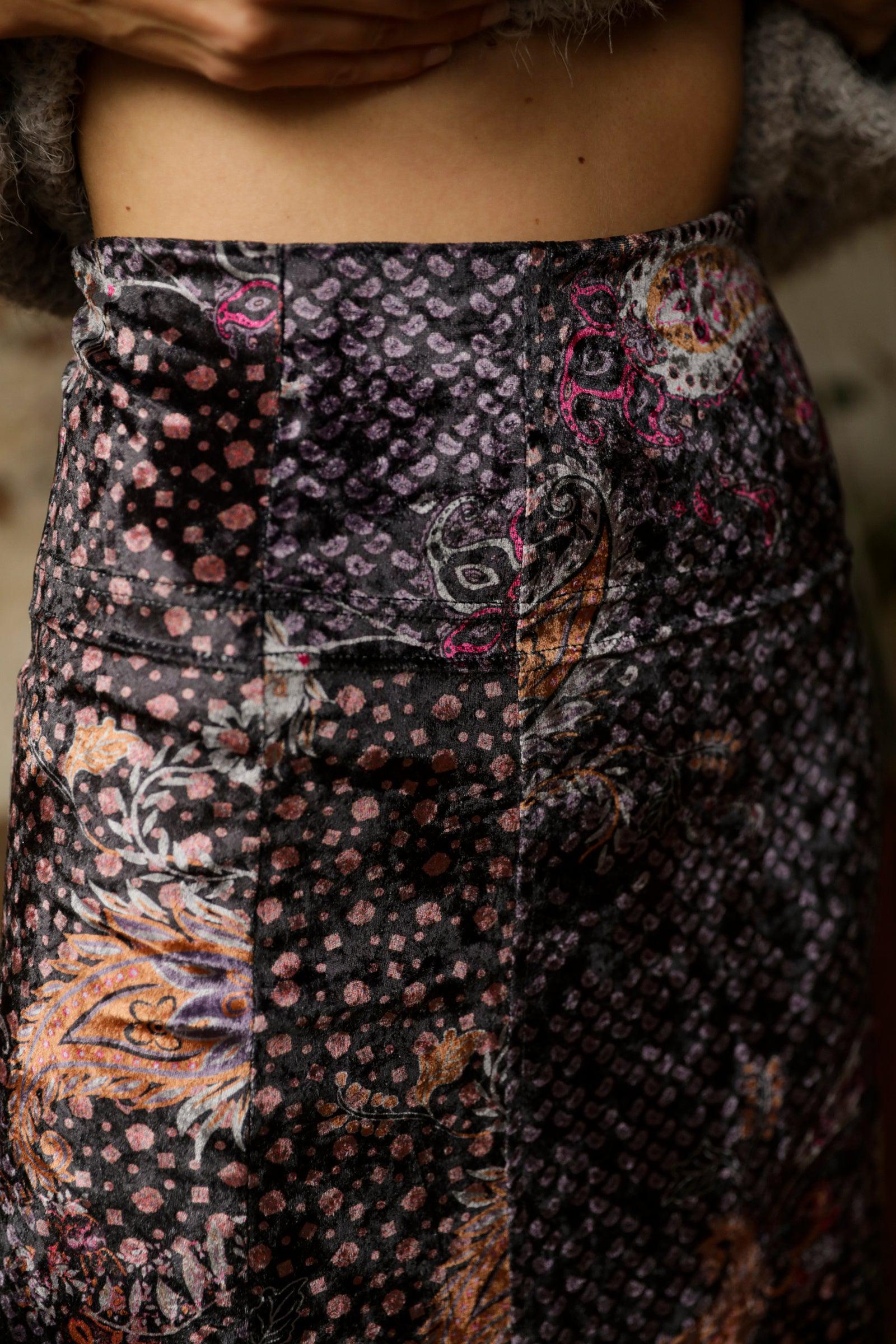 Free People Romano Midi Skirt