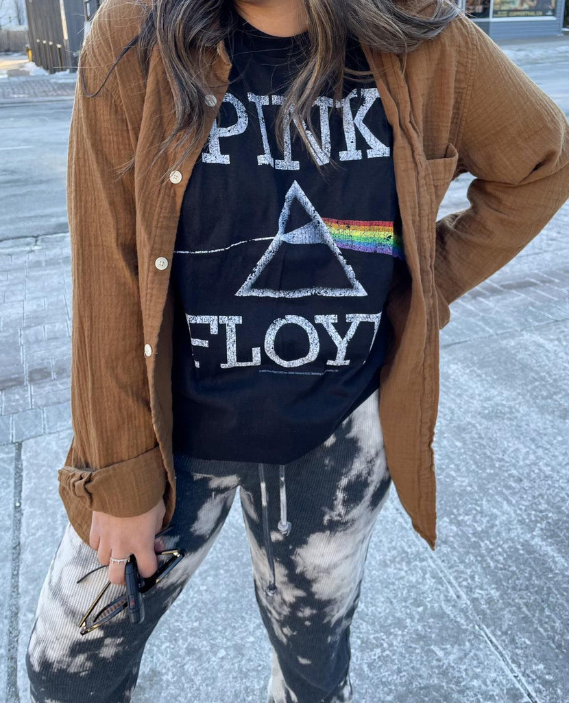 Pink Floyd Distressed T -Shirt