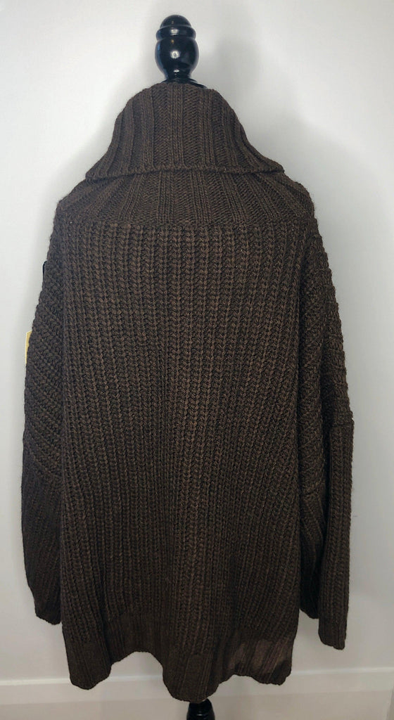 Plums Brown Wool Sweater