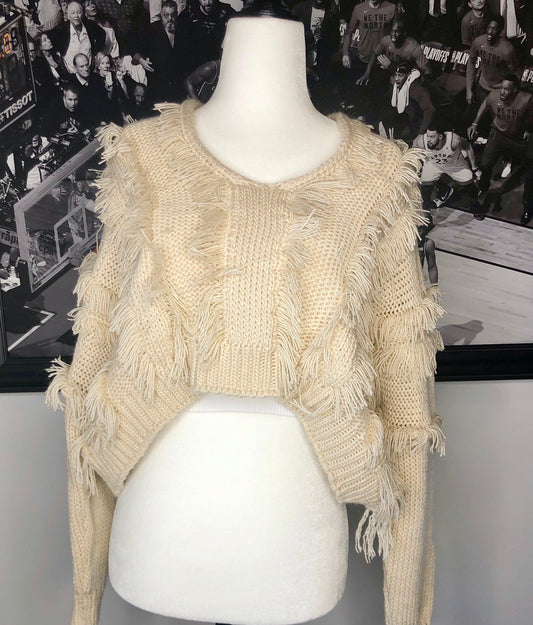 Plums Cream Sweater