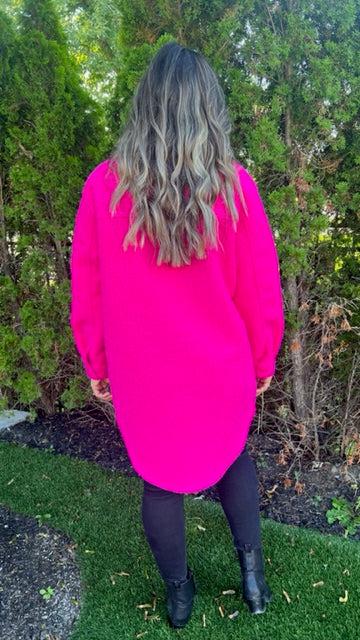RD Style Eva Long Boucle Shacket