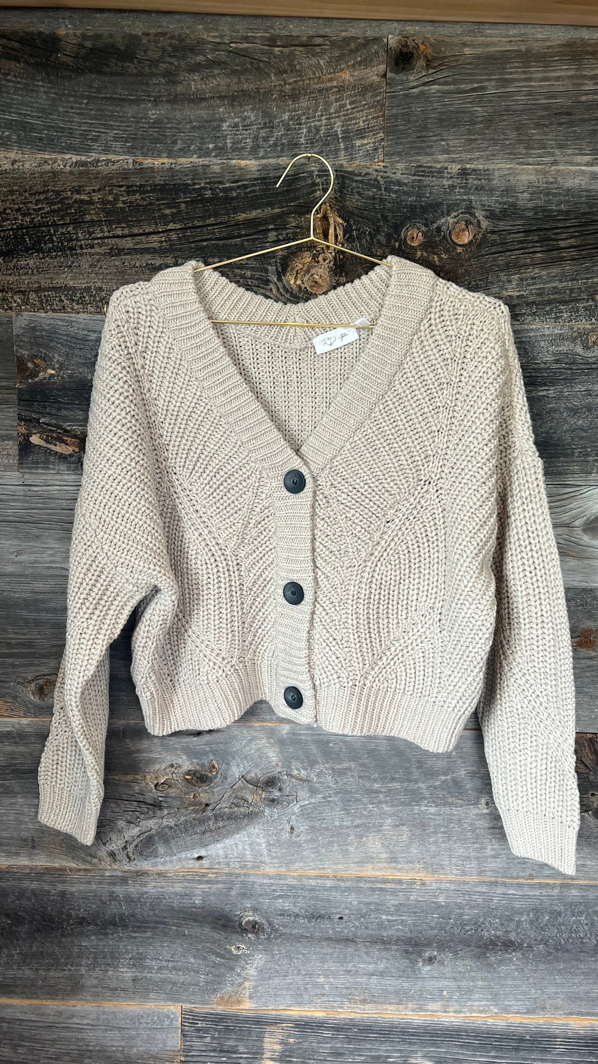 RD Style Joni Crop Cardigan