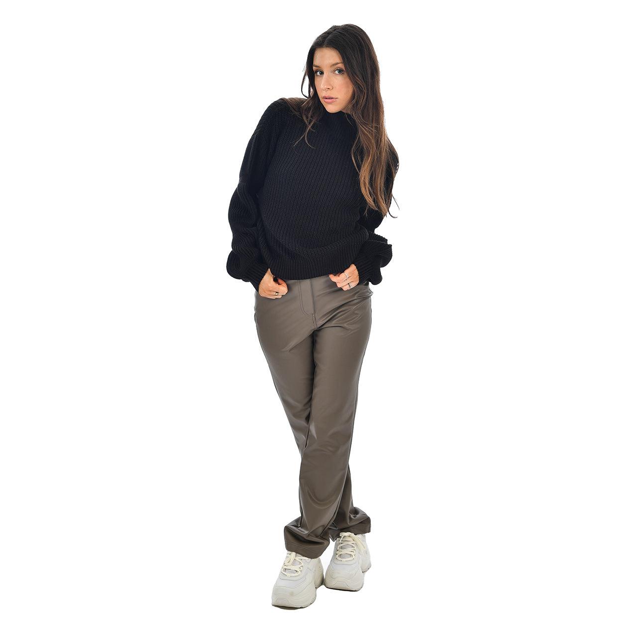 RD Style Kennedy Vegan Leather Five Pocket Pant