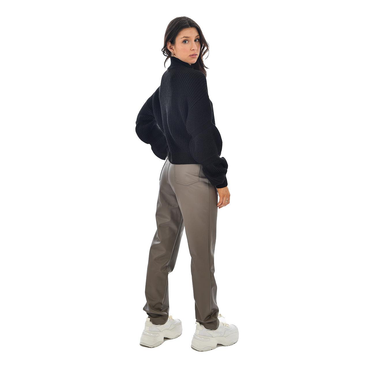 RD Style Kennedy Vegan Leather Five Pocket Pant