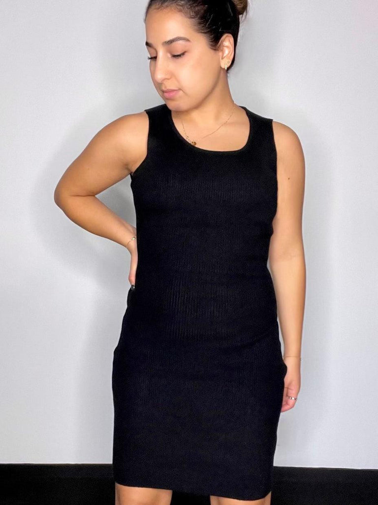 RD Style Knit Dress | Black