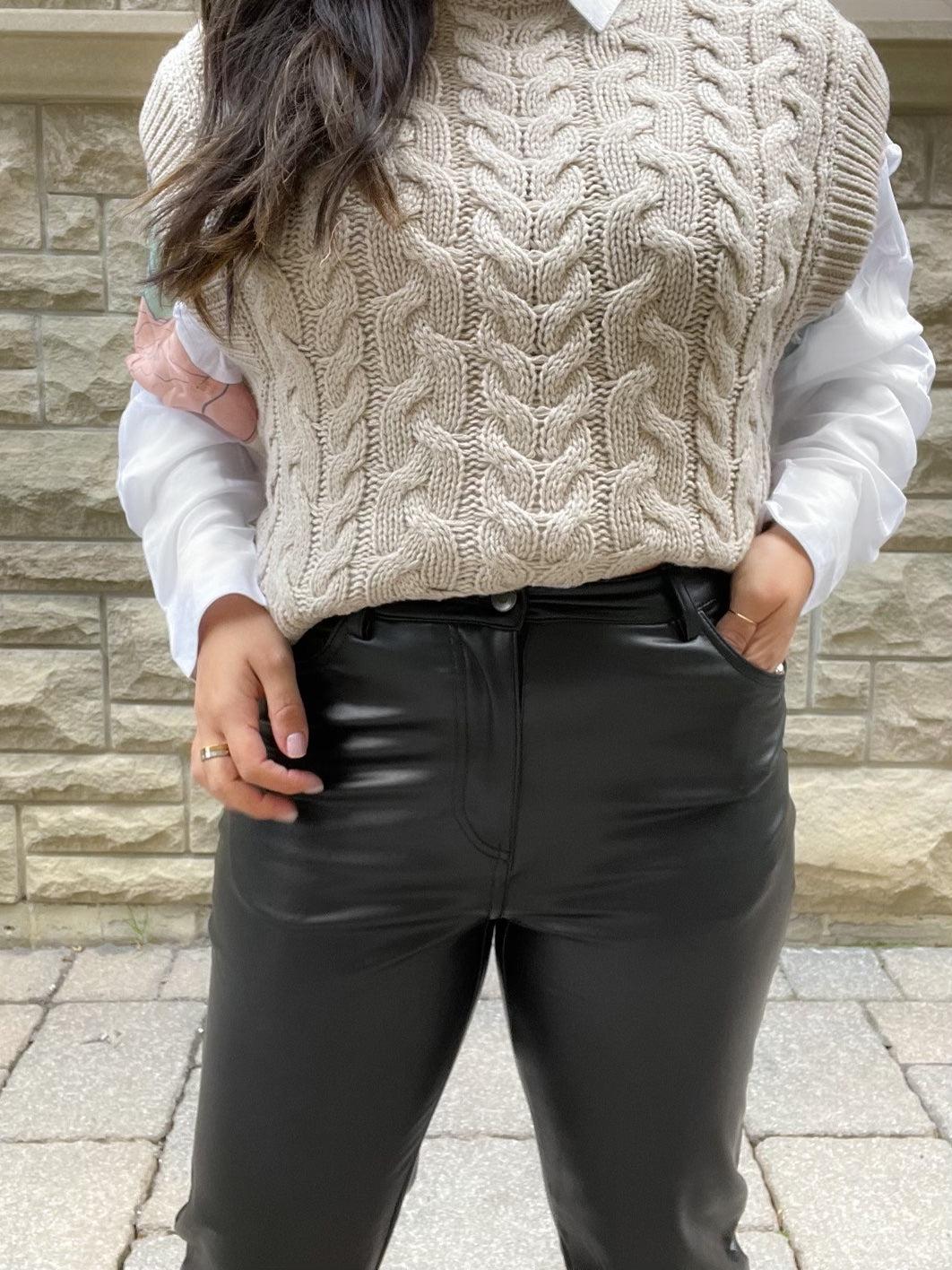 RD Style Knit Sweater Vest | Sanded Stone