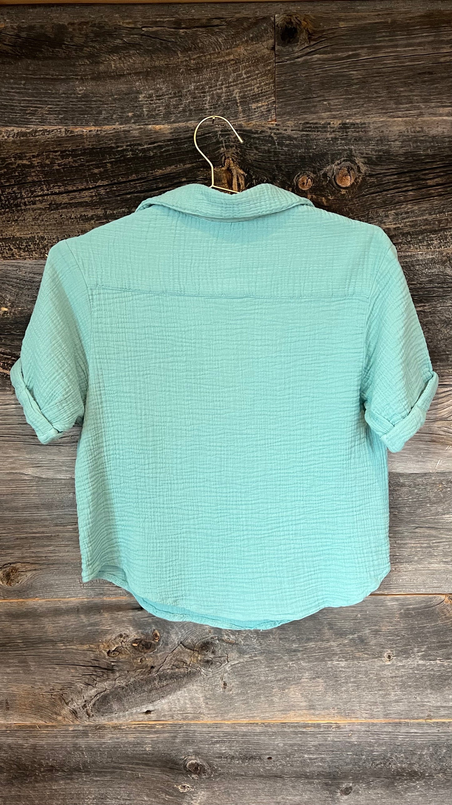 RD Style Organic Top in Teal
