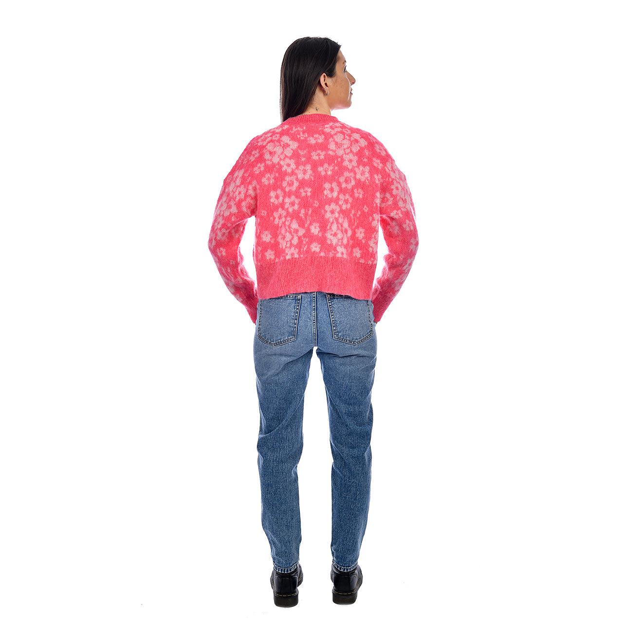 RD Style Rita Moss Floral Crewneck