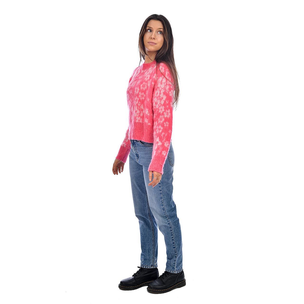 RD Style Rita Moss Floral Crewneck