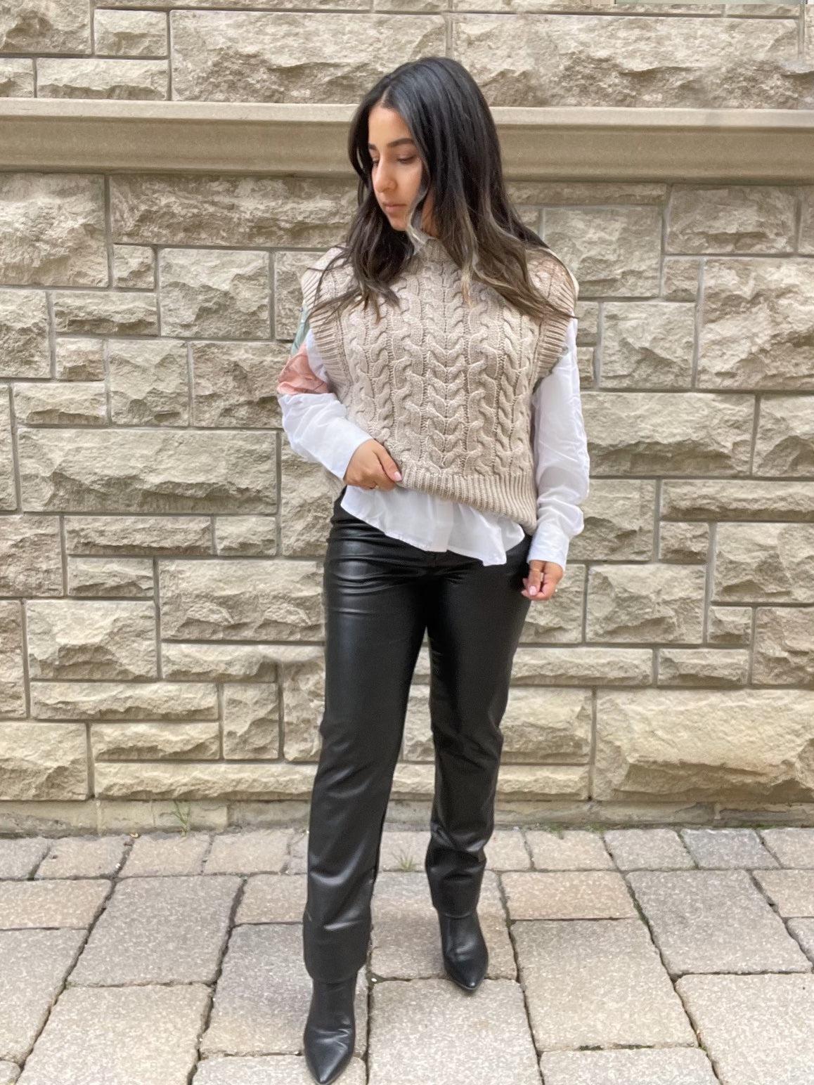 Gap Faux-Leather Pants I'm Obsessed With - The Mom Edit