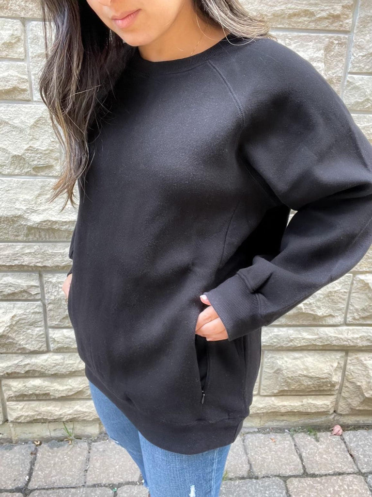 Rd Style Knit Pullover | Black