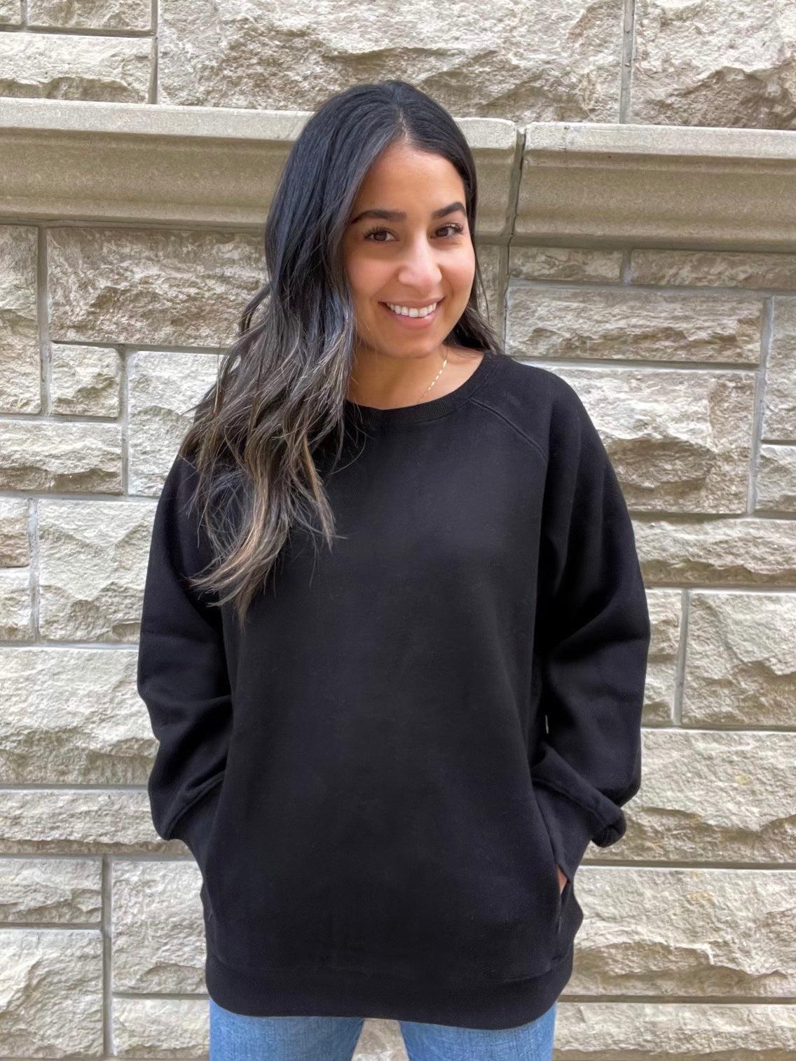 Rd Style Knit Pullover | Black