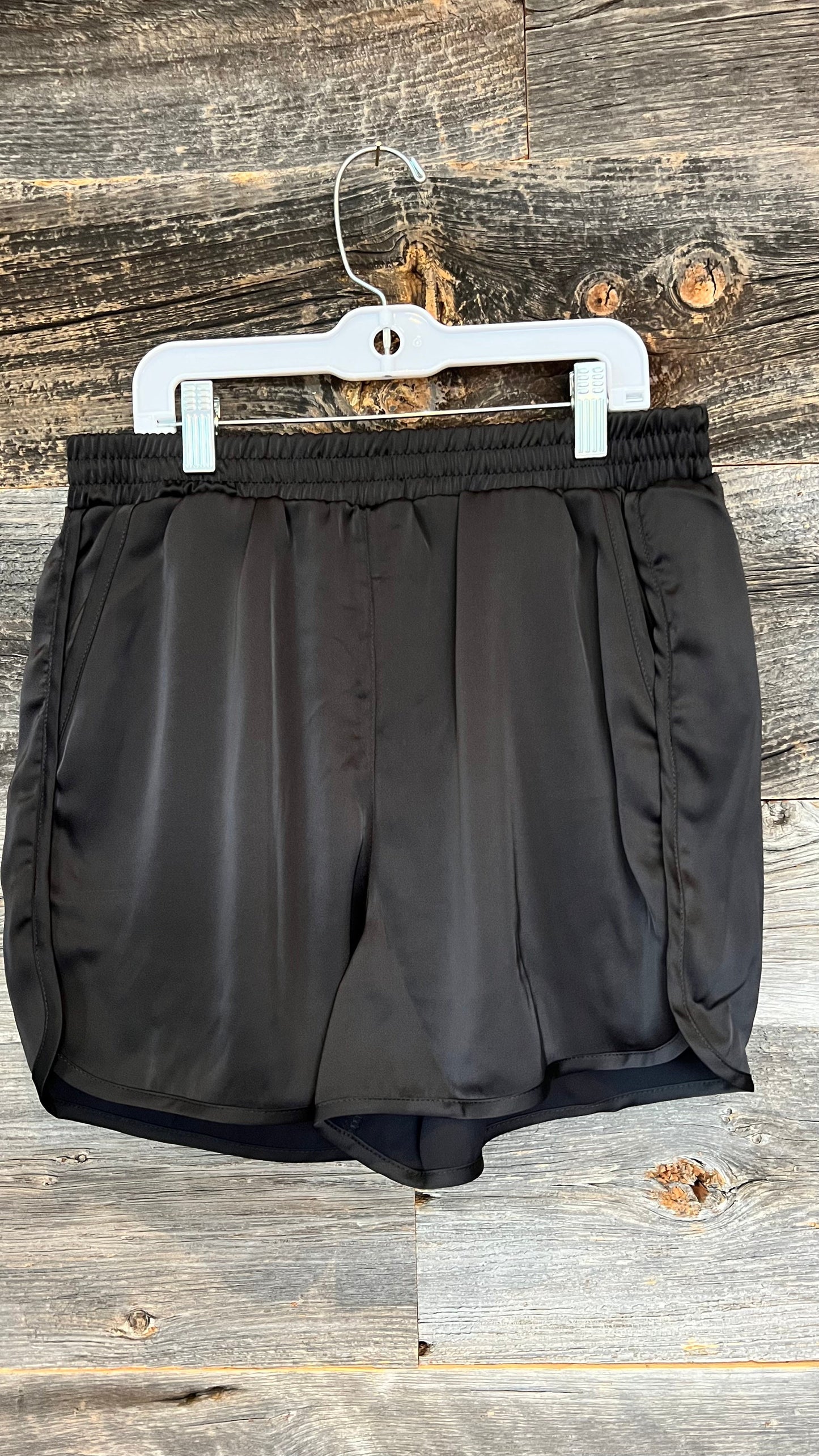 Rd Style Silk Shorts in Black