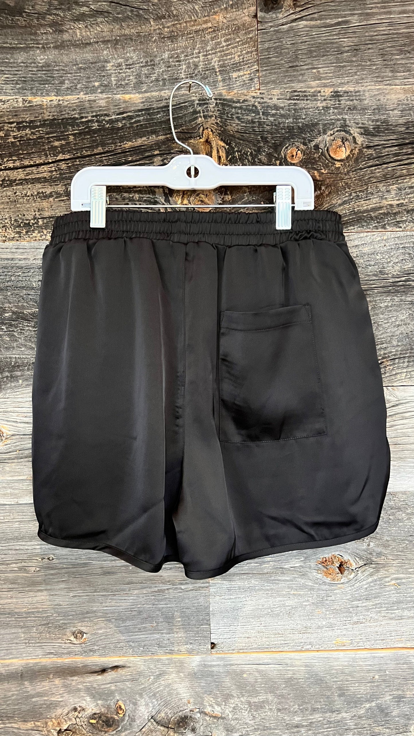 Rd Style Silk Shorts in Black