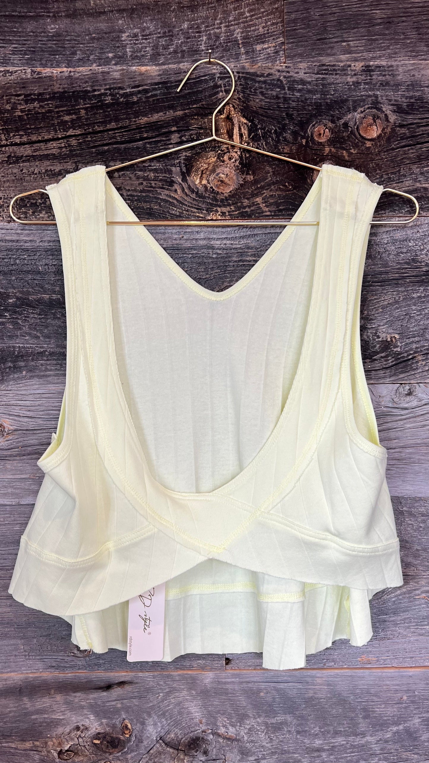 Rd Style Tank in Lime Mist