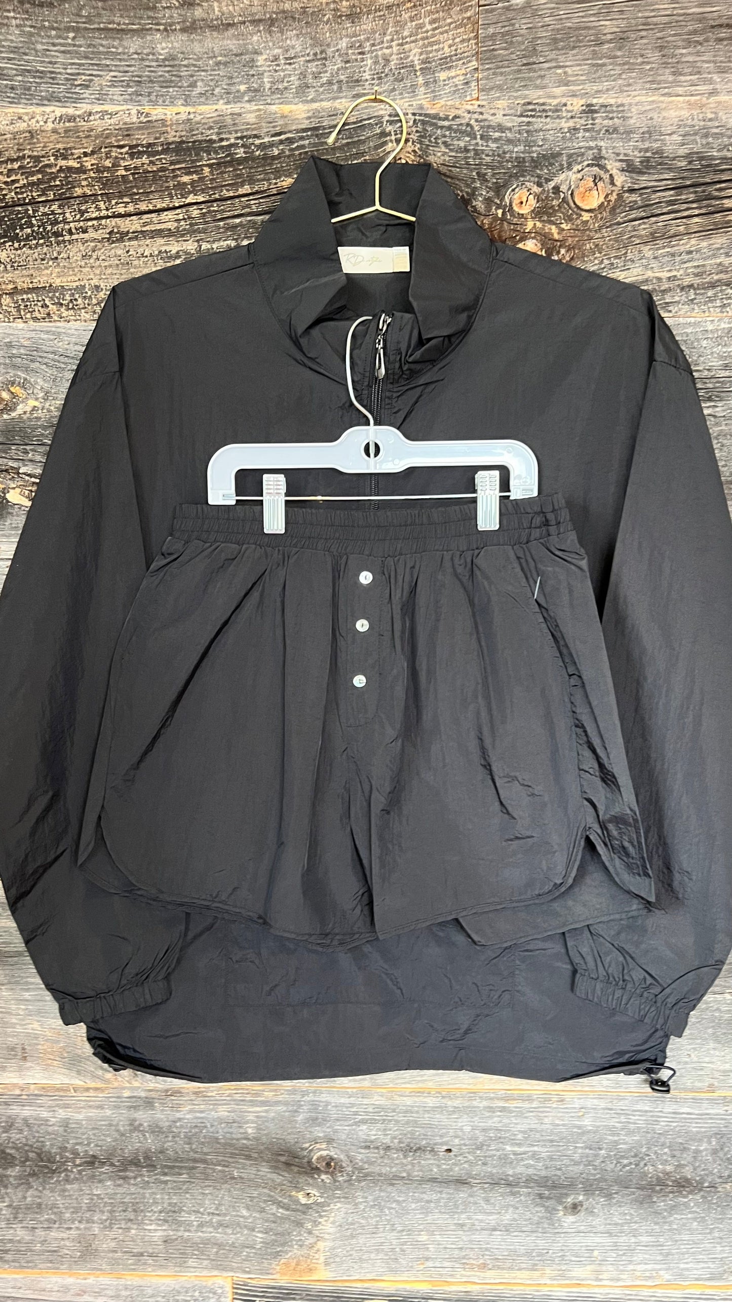 Rd Style Windbreaker in Black