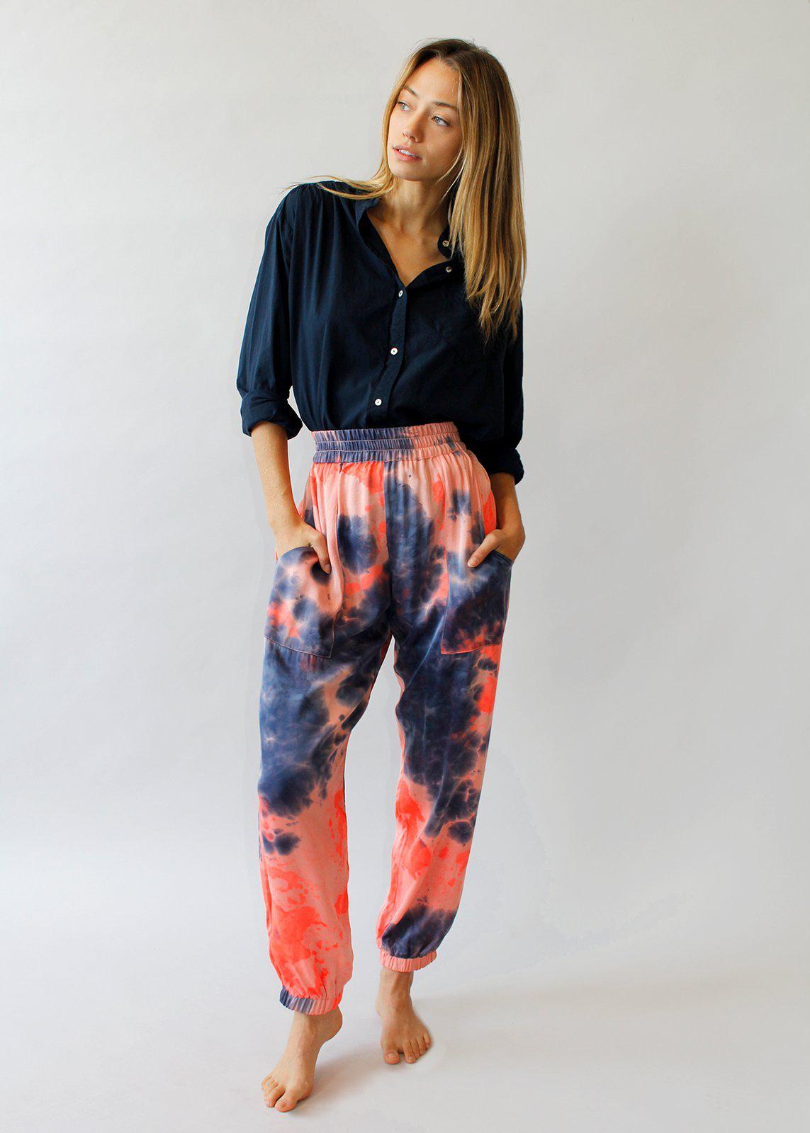 The Track Pant | Cloud Tie Dye | Cali Dreaming