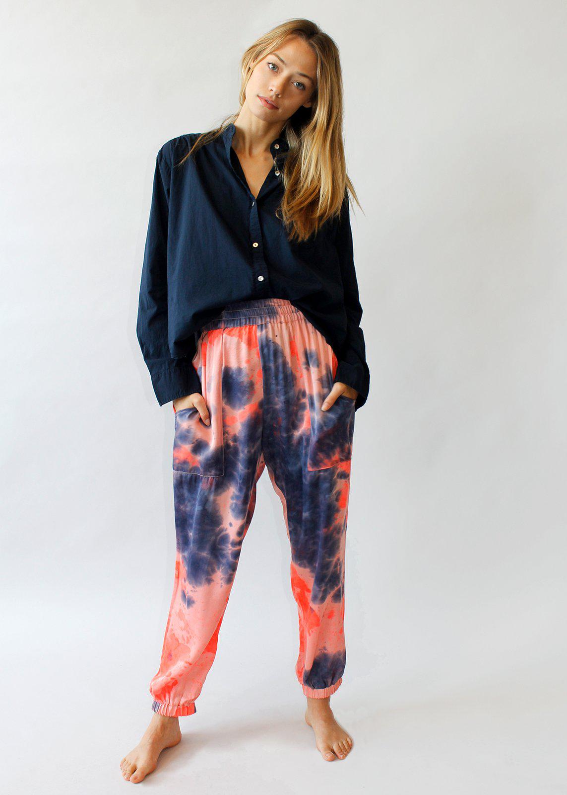 The Track Pant | Cloud Tie Dye | Cali Dreaming